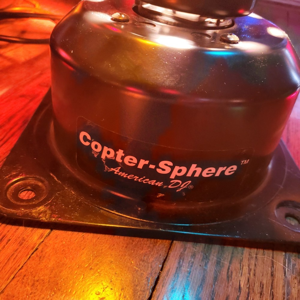 American DJ Copter Sphere Disco Rotating Ceiling Industrial LIGHT!