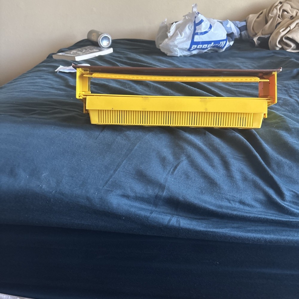 Bee Pollen Trap Collector For Beekeeping Tools Beehive Yellow