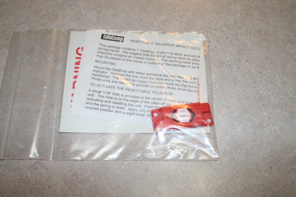 Teladrop shock indicator (10G)