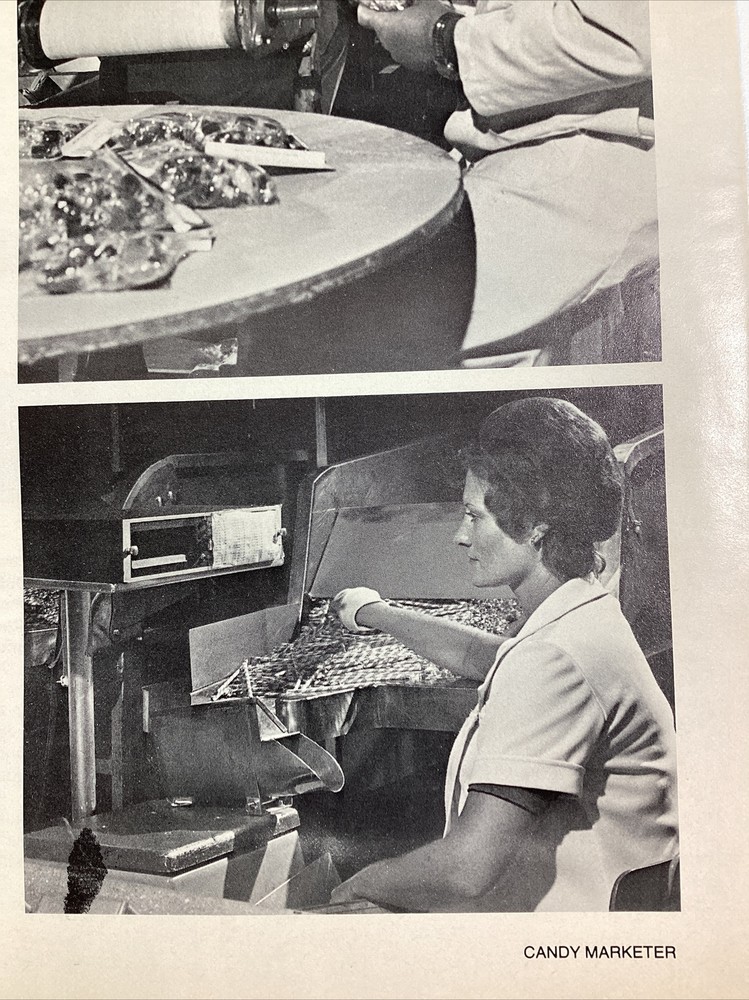 Candy Print Article Original Vtg 1980 Rare VHTF Pixie Kitchen Fresh Haug Chat TN