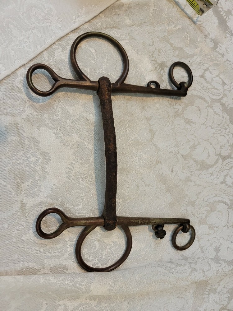 Vintage Antique Iron? Marked Kangaroo Horse Bit