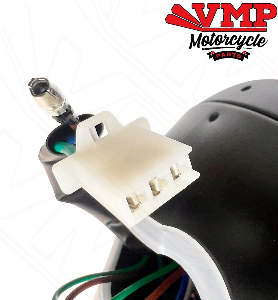 Mutt Mongrel 125 EU5 21-25 Front Headlight Light Lens Assembly Black E Marked