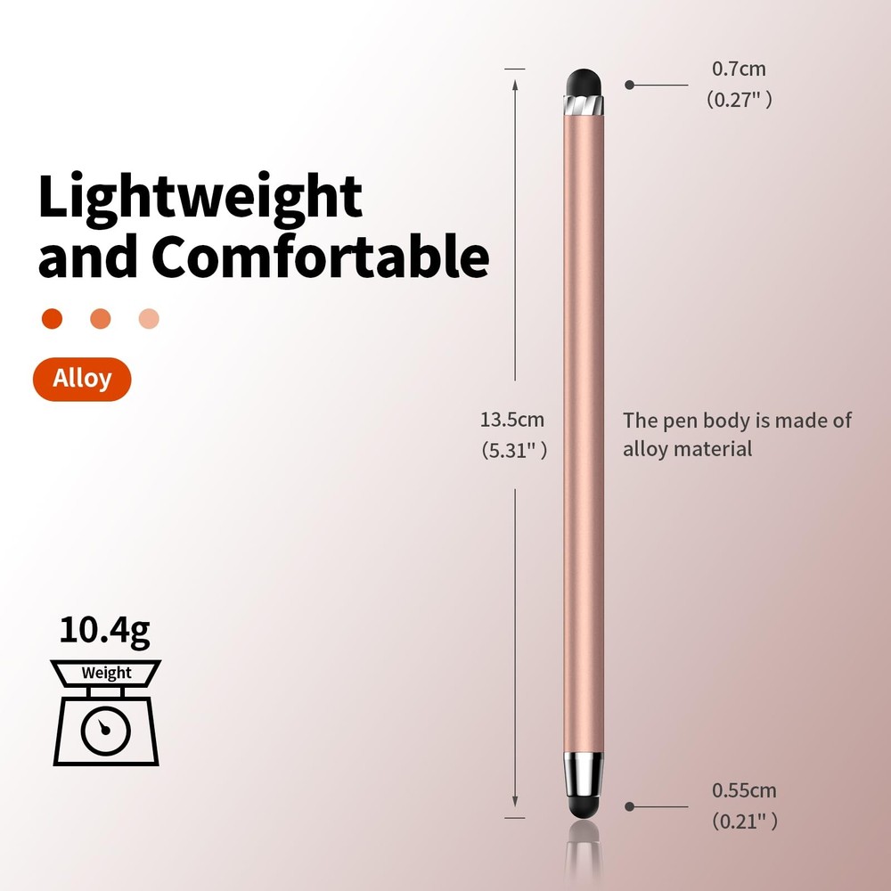 Stylus Pen for iPhone/ipad/Android Tablets 2-in-1 High Sensitivity Accessories
