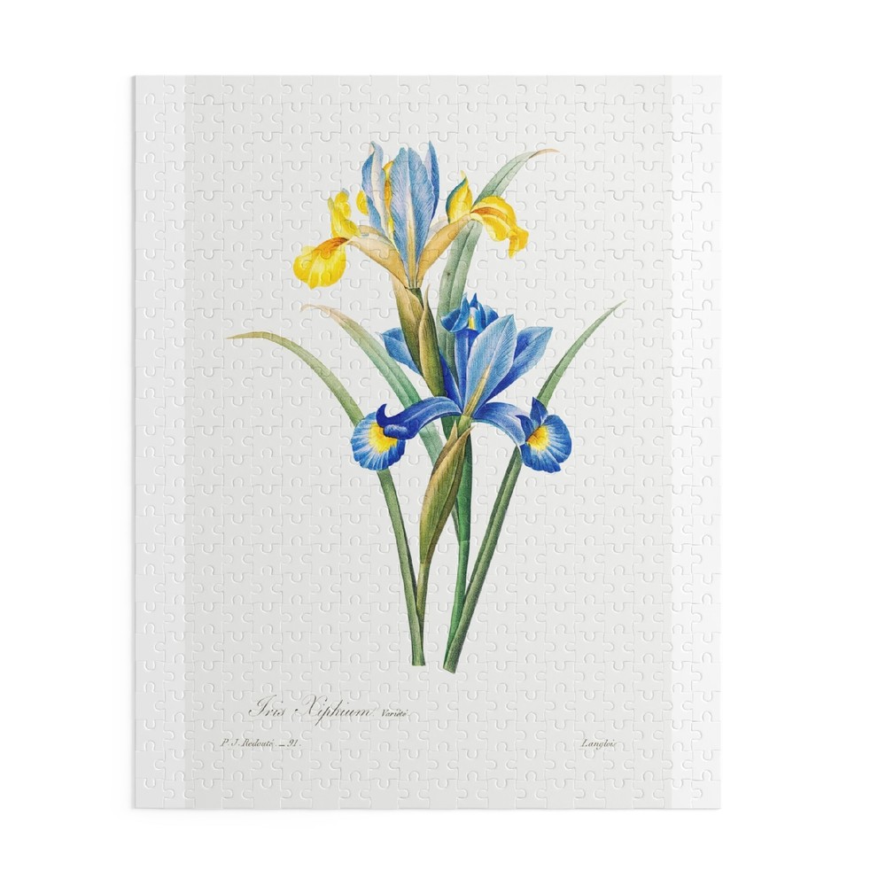 Spanish iris Pierre-Joseph Redouté Puzzle