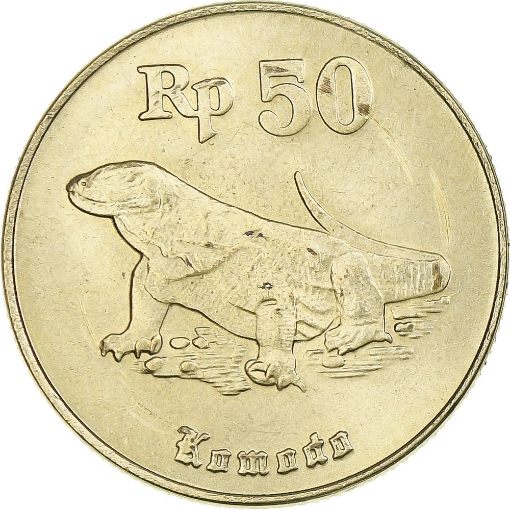 [#1375036] Indonesia, 50 Rupiah, 1996