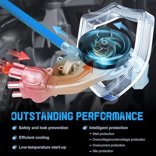 AW6009 Engine Aluminum Water Pump Compatible with Cadillac Escalade/Chevy