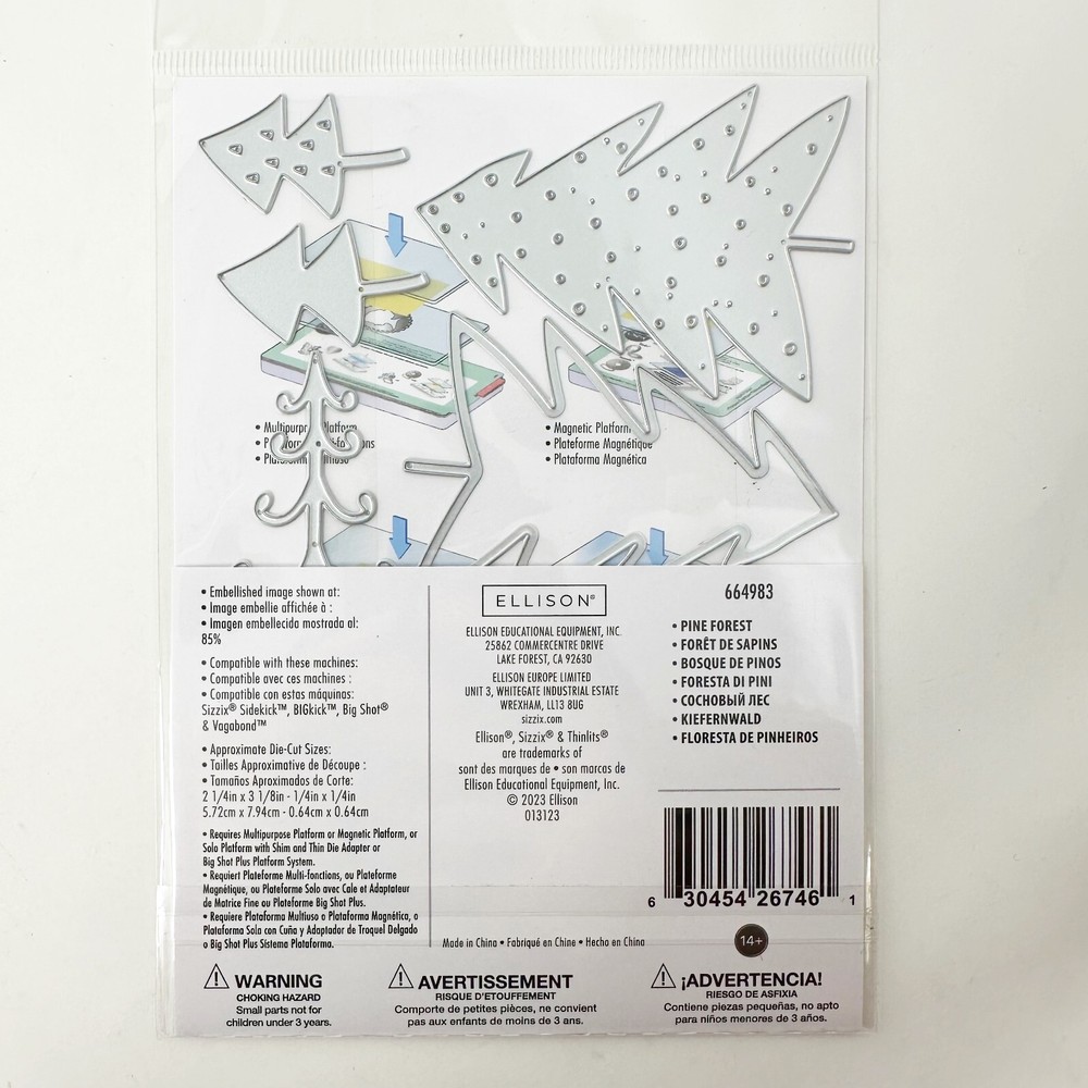 Sizzix Thinlits Christmas Holiday Cutting Dies Feliz Navidad Bundle NEW