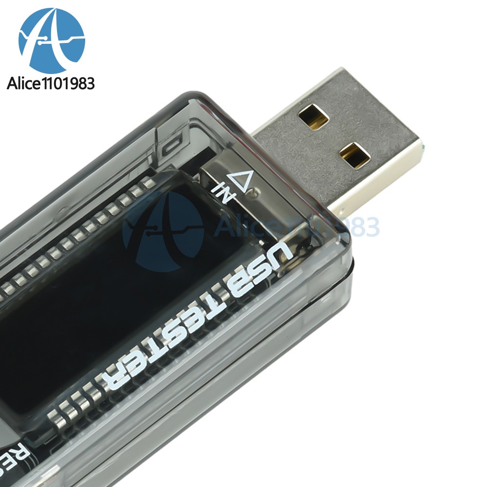 USB Current Voltage Tester USB Voltmeter Ammeter USB Power Detector 4-30V 0-3A