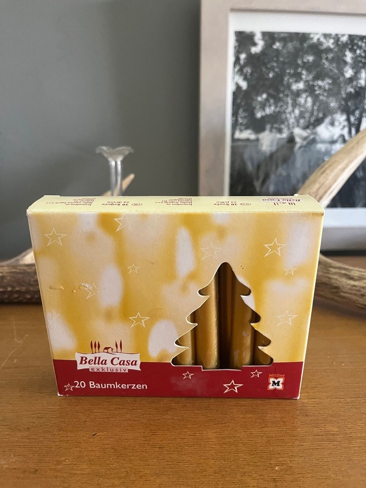 Gold Vintage Mini Candles