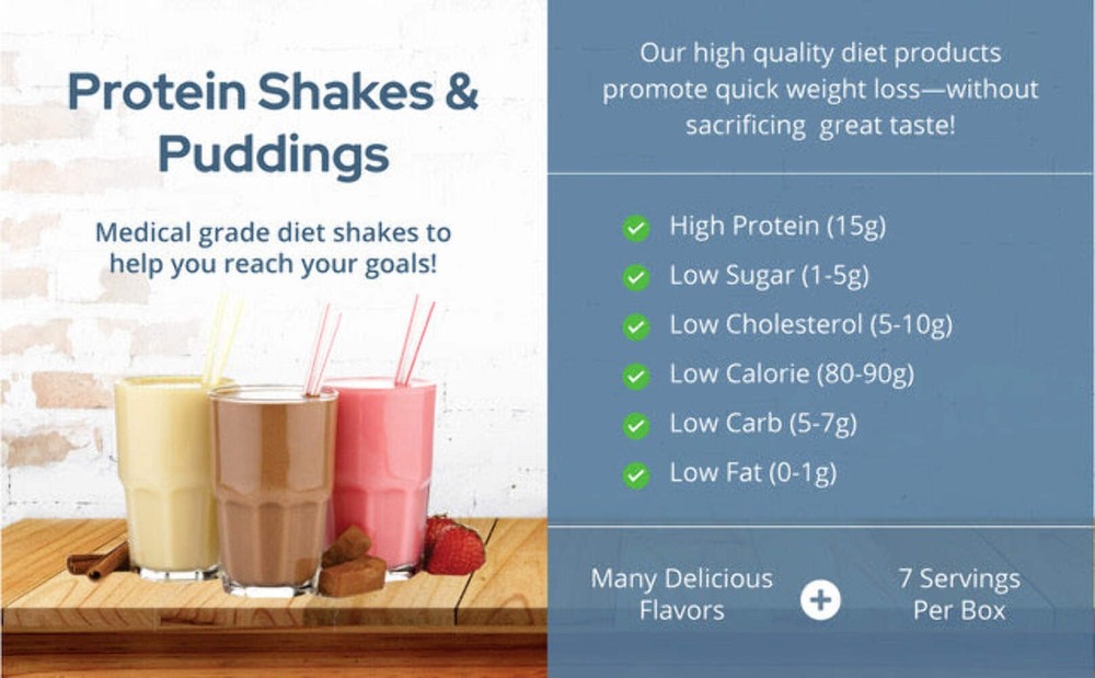NutriWise - Vanilla Shake | Ideal Protein Alternative Diet (6-Bottles)