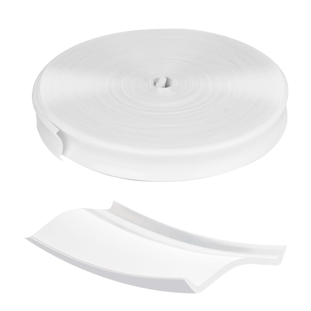 RV Trim Molding Insert, Durable Vinyl 100 FT, White