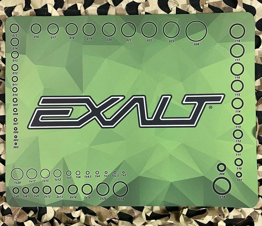 NEW Exalt V2 Paintball Tech Mat - Small - Lime