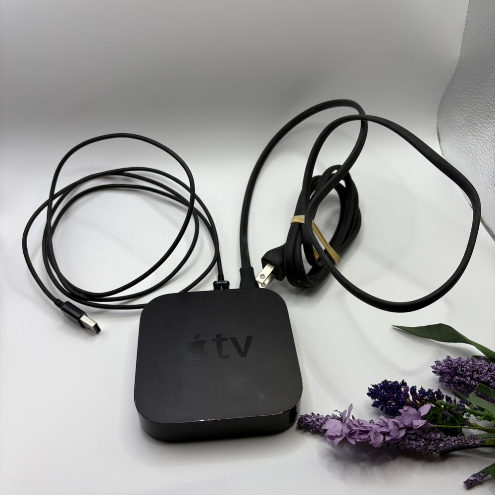 Apple TV 3rd Generation HD Media Streamer A1469 Tested Working No Remote