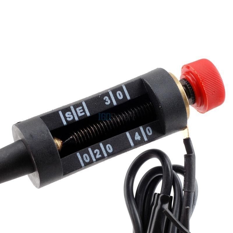 Adjust Auto SPARK Plug Tester Ignition Coil Engine In Line Diagnostic Test Tool
