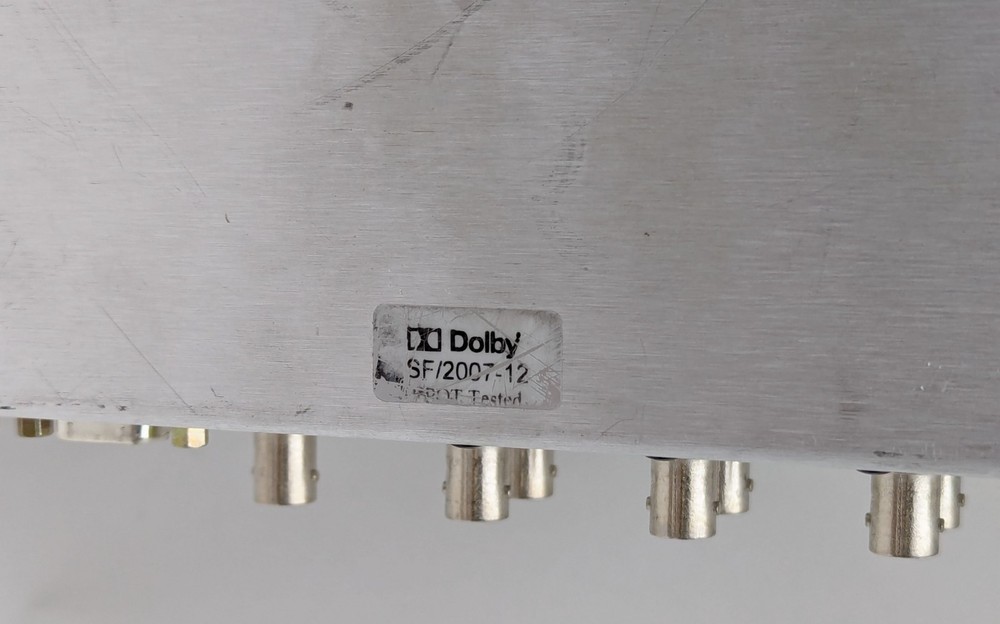 Dolby DP564 Multichannel Audio Decoder Reference Monitoring Tool AC3 PCM 5.1 2U