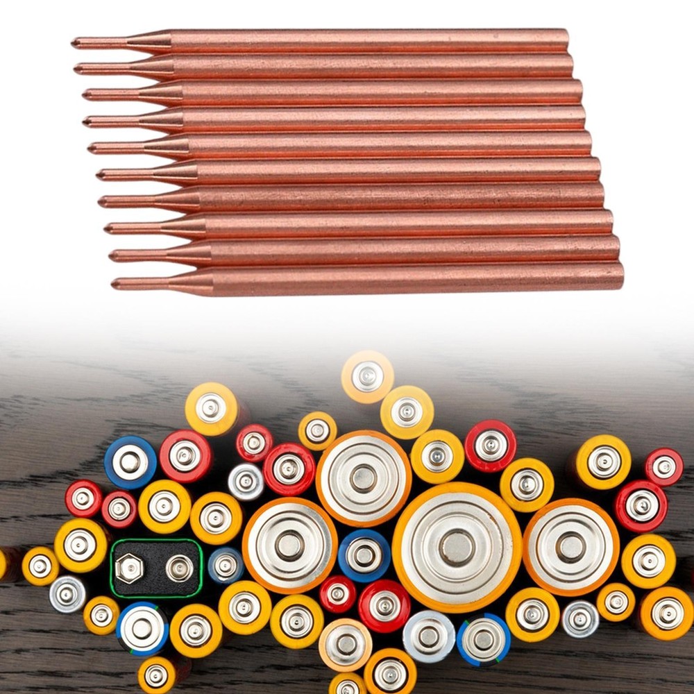 10x Spot Welding Pin Copper Replacement Handheld Spot Tool Set Accessories