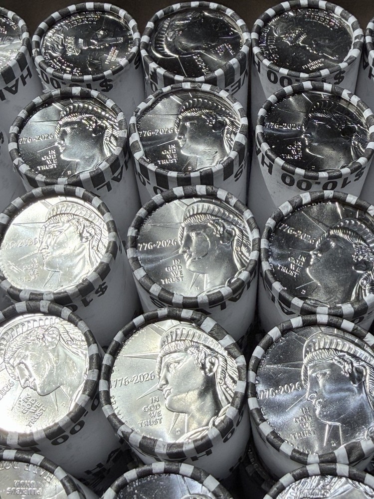 2026 D Half Dollar Roll Mint Au 1 ROLL From Box!