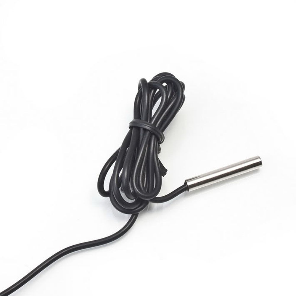 Tester Car Digital LCD Temperature Thermometer Meter Temp Sensor 1m Probe Black