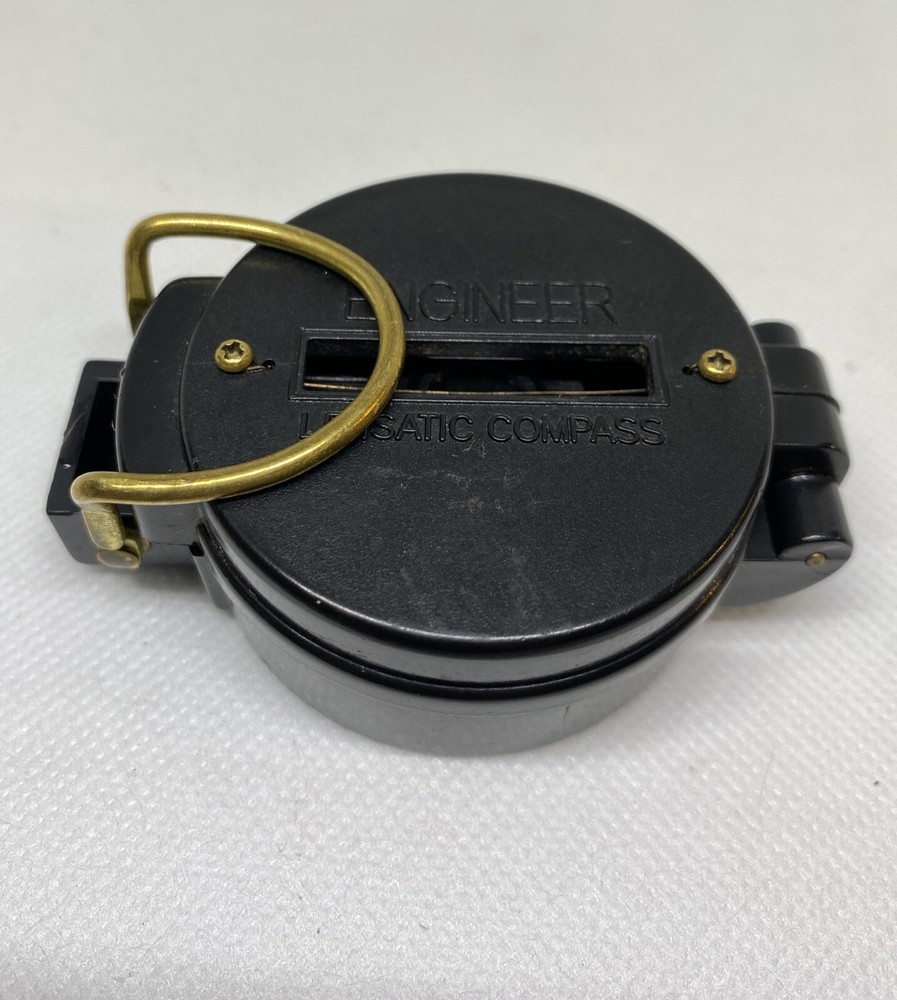 2” Vintage Engineer Lensatic Academy Compass