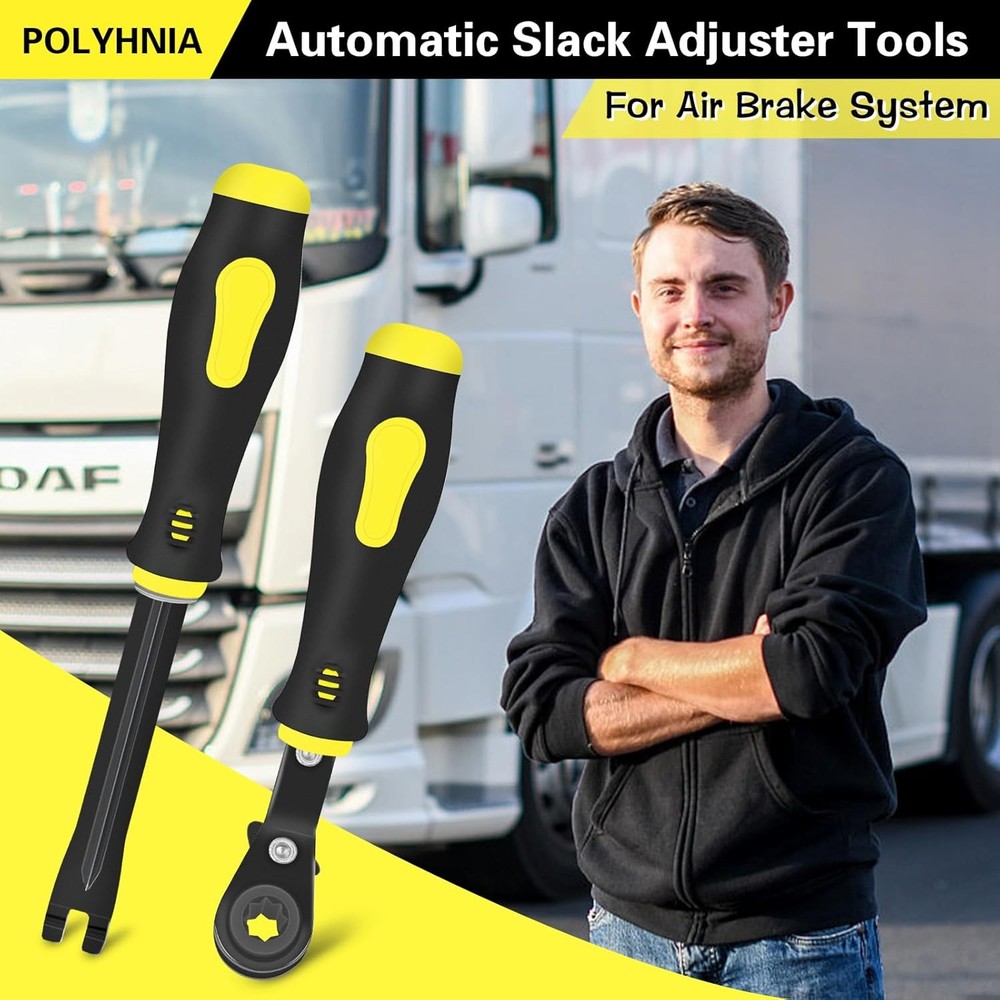 Slack Adjuster Brake Tool 2 Pcs Semi New