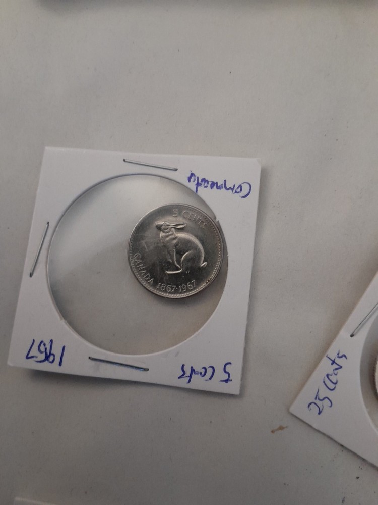 1967 Canadian Commemorative Coins Some Silver