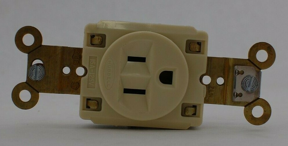 Hubbell 5261I Specification Grade Single Receptacle