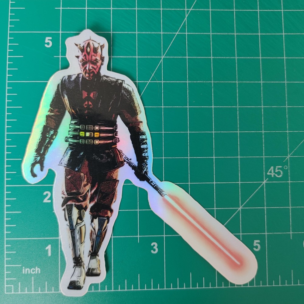 Darth Maul Foil Sticker