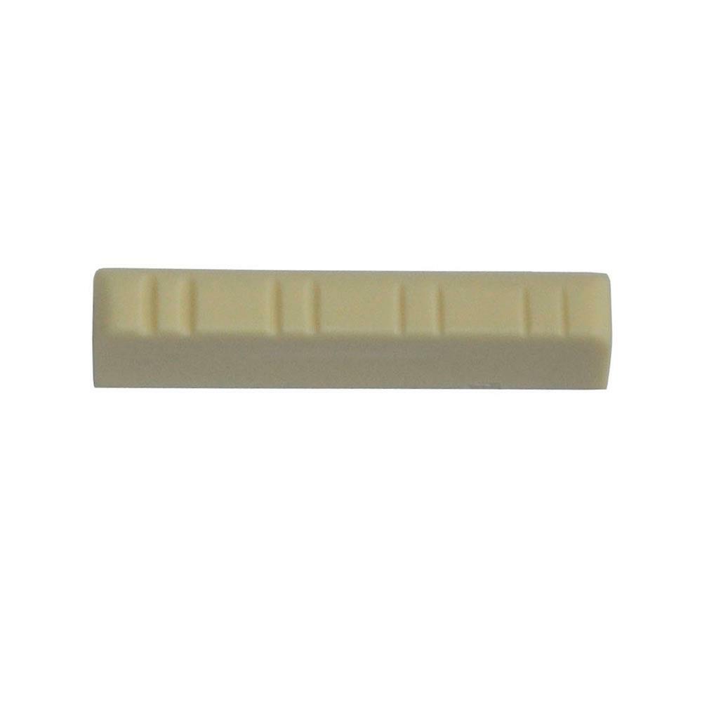 20pcs Mandolin 8-String Slotted Upper Nuts Plastic Ivory White