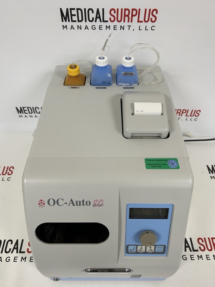 Eiken Polymedco OC-Auto 80 Micro Fully Automated Blood Analyzer