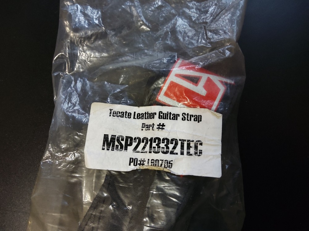 Samick Guitar Tecate Edition Leather Guitar Strap