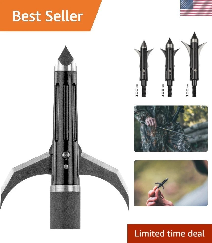 KillerTech 3-Pack Expandable Broadheads 100 Grain