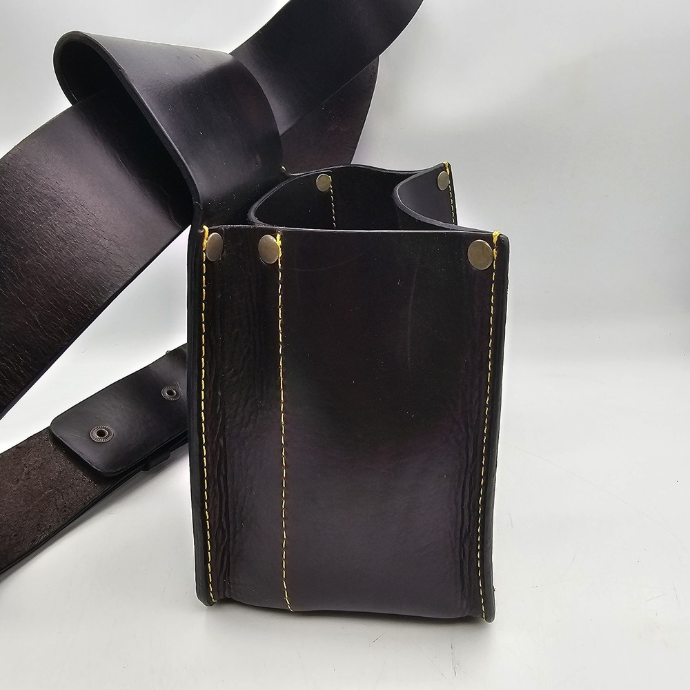 Cabelas Leather Shotgun Shell Pouch & Belt