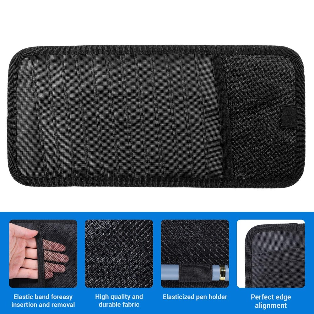 CD Visor Holder for Car, Visor CD Holder Organizer Large Capacity CD Visor Case