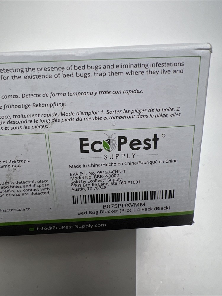 Bed Bug Interceptors – 4 Pack | Bed Bug Blocker (Pro) Interceptor Traps | Insect