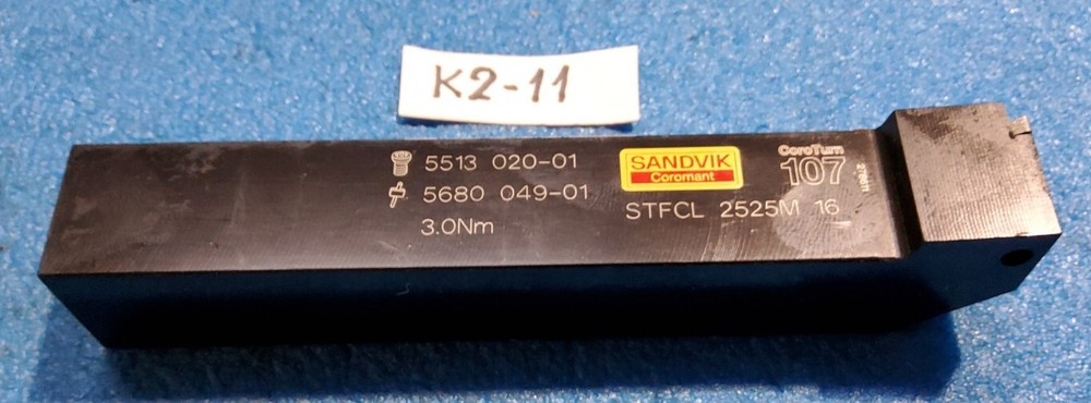 SANDVIK STFCL 2525M 16 TURNING TOOL HOLDER, 1 " SHANK