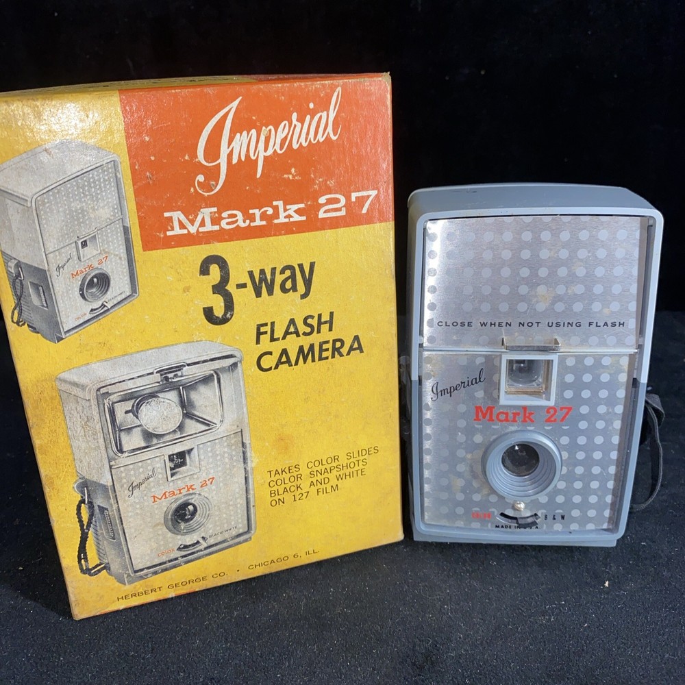 Imperial Mark 27 Camera w/Box 1960s