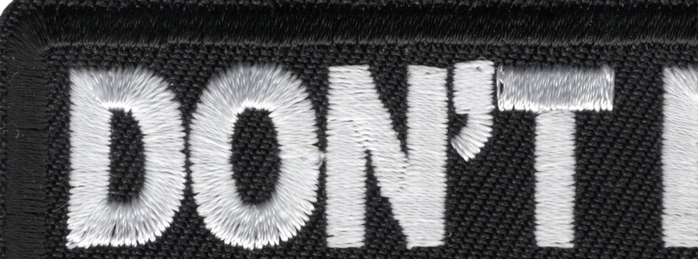 Don't Pet Me I'm Working Patch