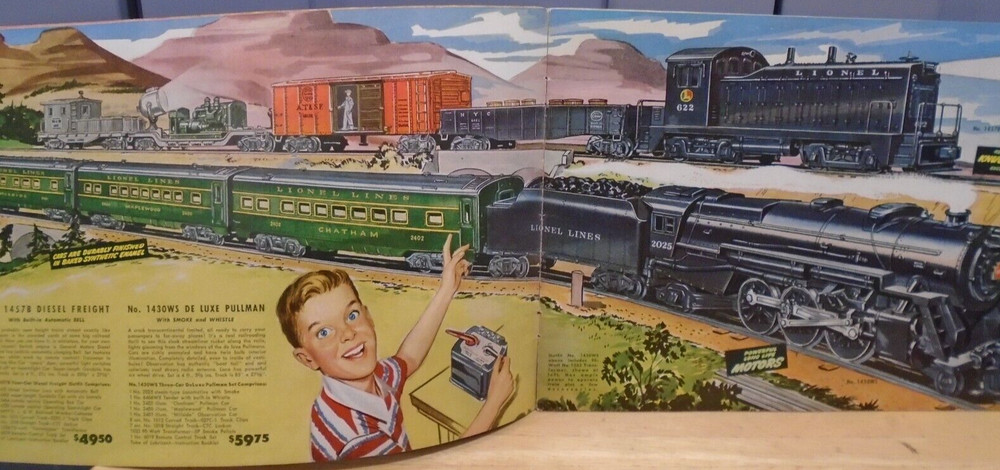 ORIGINAL LIONEL 1949 CATALOG