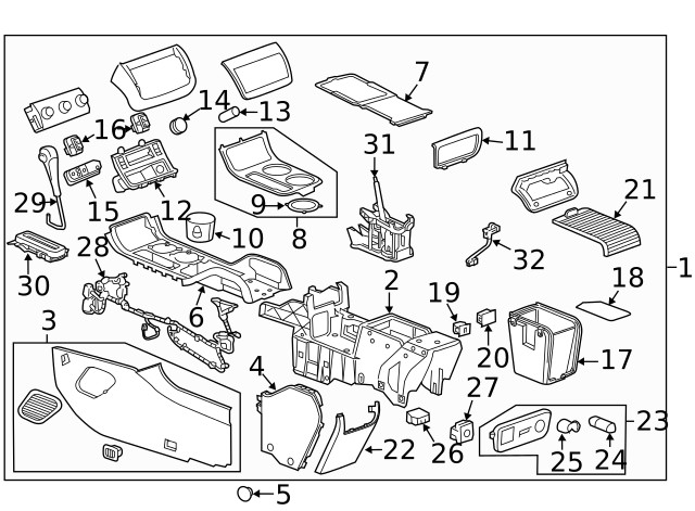 Genuine GM USB Receptacle 20928735