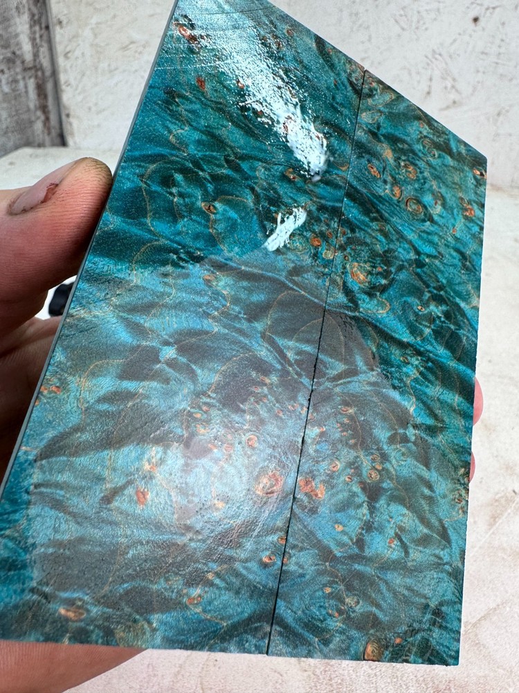 Stabilized Maple Burl Scales | SMB 1065