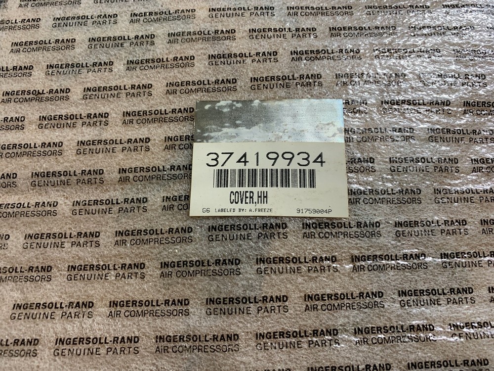 Ingersoll-Rand 37419934 COVER