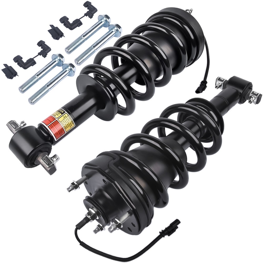 2pcs Front Loaded Quick shock Struts Magnetic Ride for 15-20 Cadillac Escalade