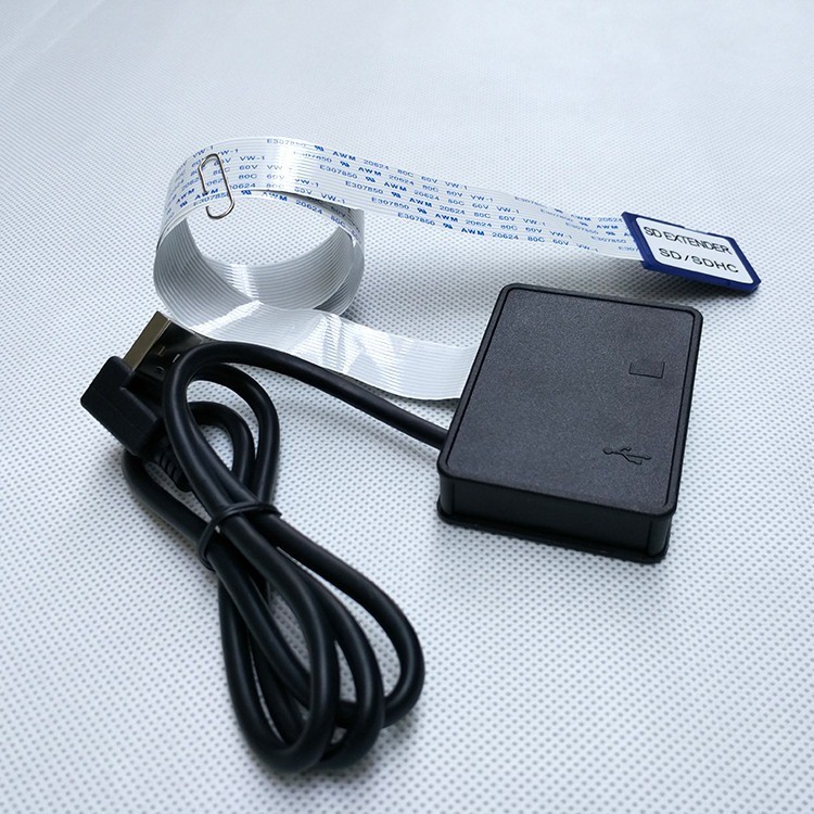 USB 2-in-1 Extension Cable Card Read SD For Mobile Phone Data Update Cable