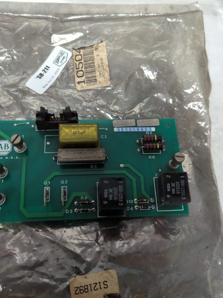 ALLEN BRADLEY,M0009466,FIELD PULSE TRANSFORMER BOARD PRE-OWNED