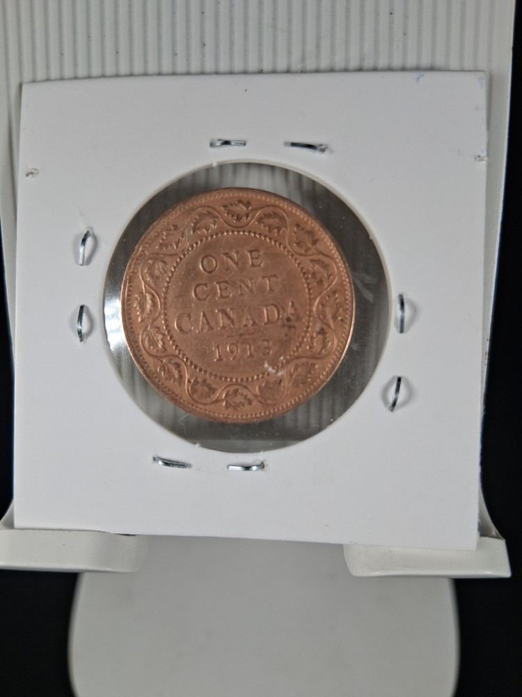 1913 CANADA 2 CENT LARGE