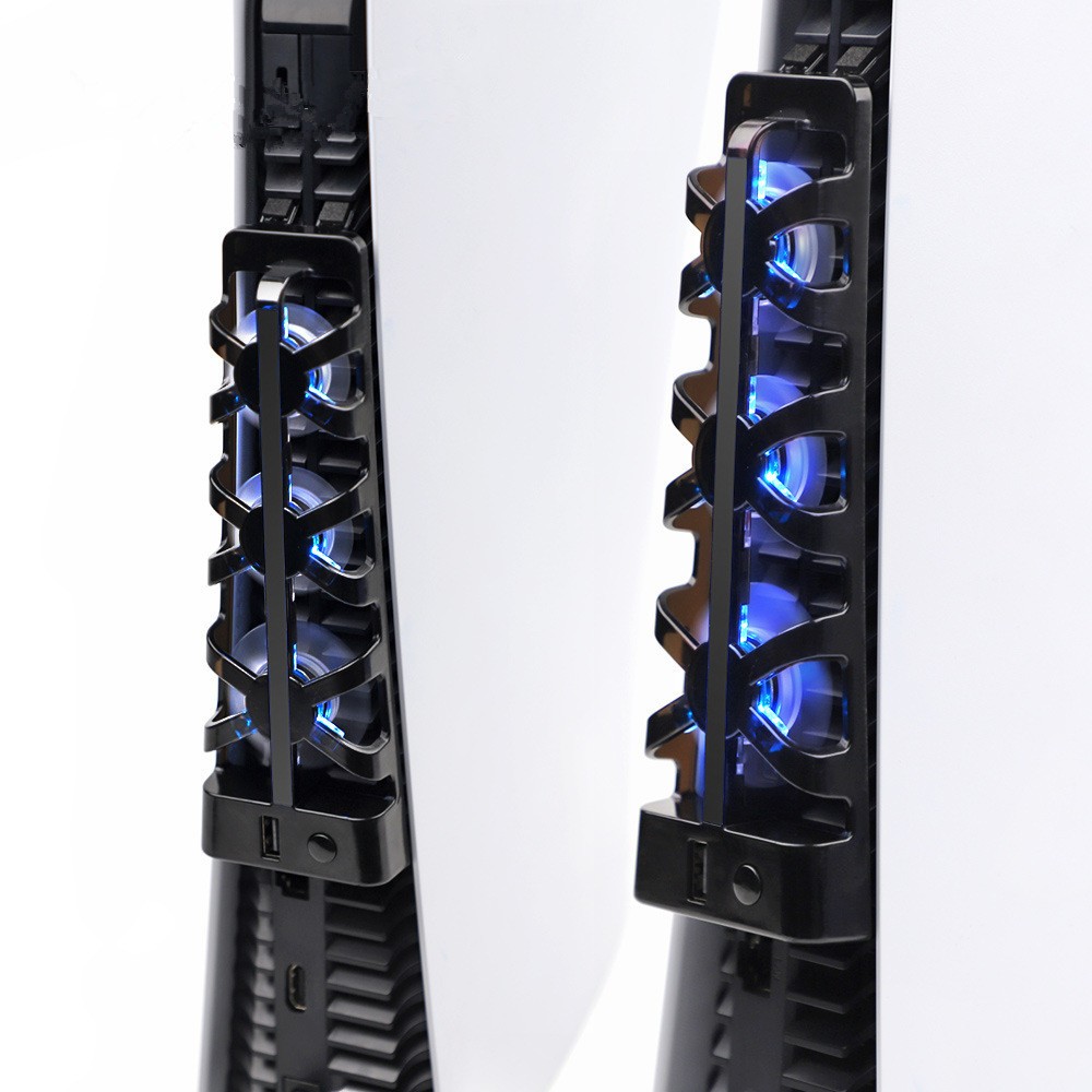Console USB External Cooling 3 Fan Cooler For PS5 Console CFI-1000A CFI-1000B