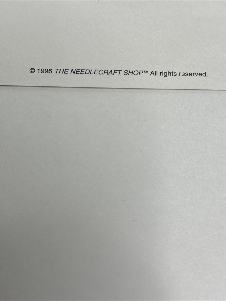 Gingerbread Cookie 2 Designs Needlecraft Shop Plastic Canvas Pattern Page