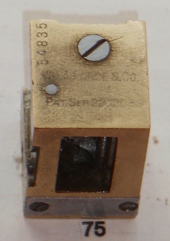 WMA | letterpress numbering machine | 75