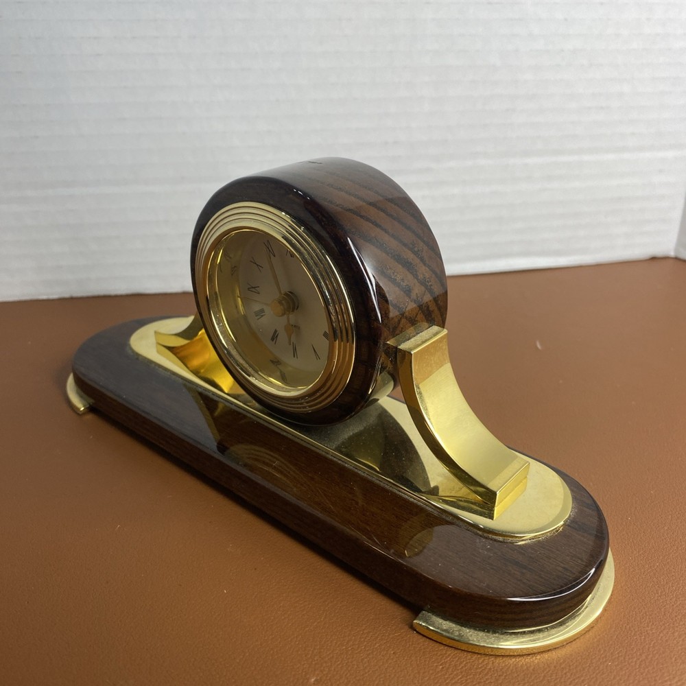 CHASS DESK OR SHELF MANTEL CLOCK