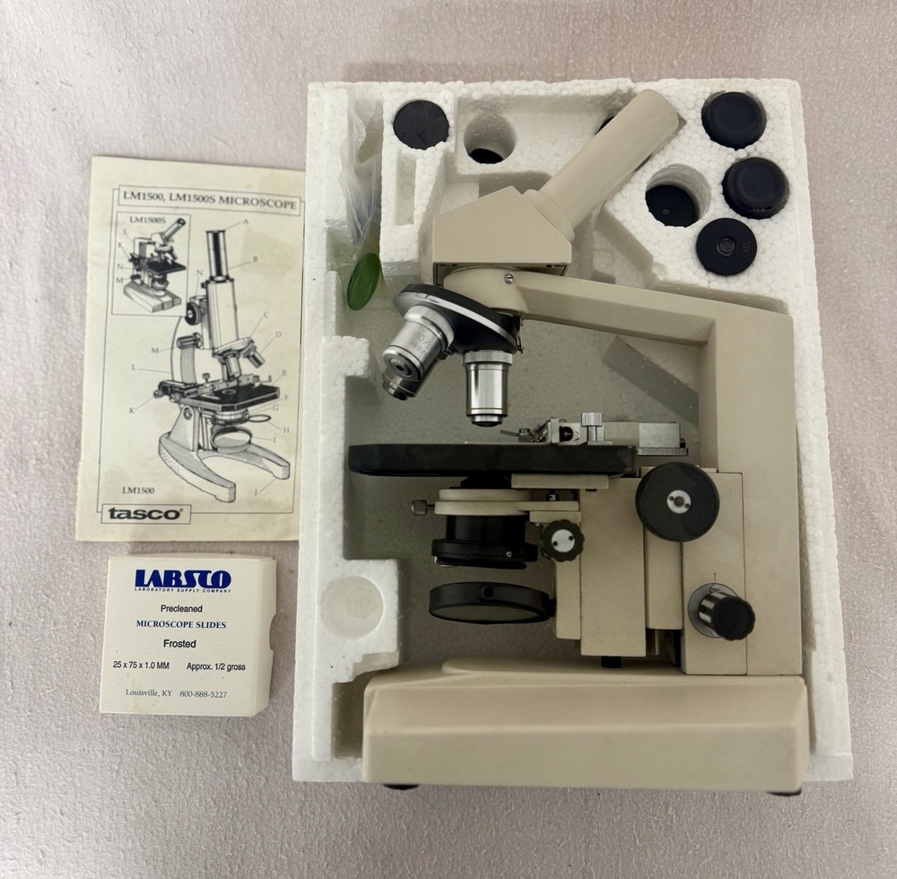 Vintage Tasco LM1500 Microscope